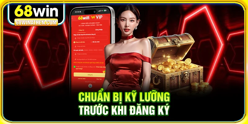 Chuẩn bị điều cần thiết trước khi tạo tài khoản